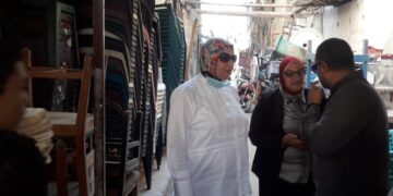 اعاده فتح شارع بغرب الاسكندريه استولي عليه مطعم شعبي 1 - جريدة المساء