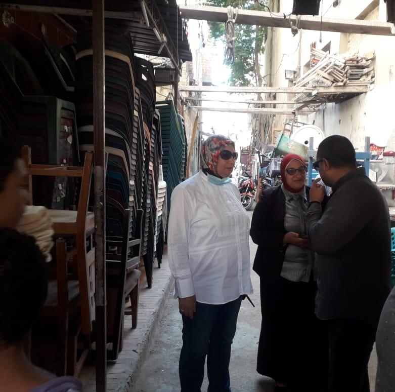 اعاده فتح شارع بغرب الاسكندريه استولي عليه مطعم شعبي 17 - جريدة المساء