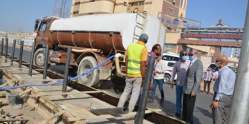 محافظ االقليوبية يتابع أعمال التطوير في شبرا الخيمة 1 - جريدة المساء