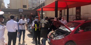 افتتاح وحدة المرور المتكامله بنادى طنطا 1 - جريدة المساء
