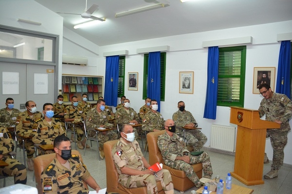 إنطلاق فعاليات التدريب المشترك المصرى القبرصى بطليموس ٢٠٢١ 15 - جريدة المساء
