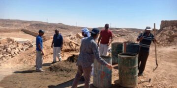 حملات مكثفة للتصدي للاشغالات والتعديات في أسوان 1 - جريدة المساء