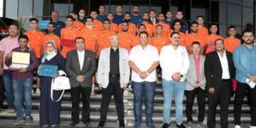  محافظ بني سويف يُكرًم فريق مركز شباب بليفيا ثاني الجمهورية في النسخة الثامنة لدوري مراكز الشباب لكرة القدم  1 - جريدة المساء