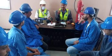 برنامج تدريبي للعاملين بمحطة "المخامرة" للتوعية بإجراءات السلامة والصحة المهنية .. فى الشرقية 2 - جريدة المساء برنامج تدريبي للعاملين بمحطة "المخامرة" للتوعية بإجراءات السلامة والصحة المهنية .. فى الشرقية 1 - جريدة المساء