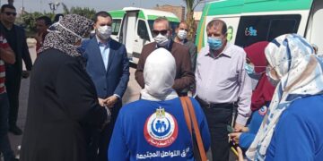 محافظ كفر الشيخ يتفقد حملة "معاً نطمئن... سجل الآن 1 - جريدة المساء