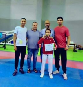 رودينا سمير.. بطلة الجمهورية للتايكوندو تحلم بالأولمبياد 23 - جريدة المساء