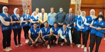 وكيل لجنة الشباب بالنواب فى لقاء حوارى مع برلمان الطلائع بالشرقية 1 - جريدة المساء
