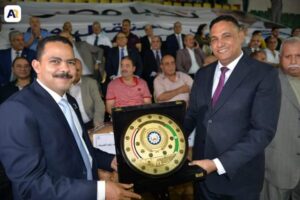 بالصور .. محافظ الدقهلية وزعيم الأغلبية بمجلس النواب يشهدان نهائى دورى "مستقبل وطن" لكرة القدم 57 - جريدة المساء