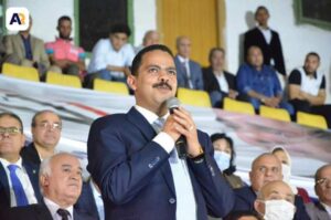 بالصور .. محافظ الدقهلية وزعيم الأغلبية بمجلس النواب يشهدان نهائى دورى "مستقبل وطن" لكرة القدم 45 - جريدة المساء