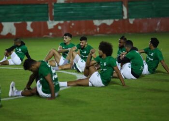  بالصور/المصرى يبدأ تدريباته فى بورسعيد تحت قيادة سيف داوود. 25 - جريدة المساء