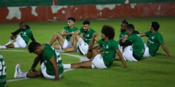 بالصور/المصرى يبدأ تدريباته فى بورسعيد تحت قيادة سيف داوود. 1 - جريدة المساء