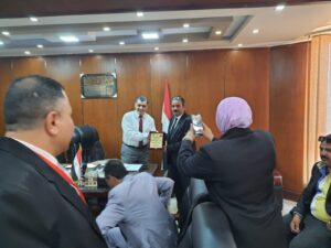التحالف الوطني لدعم رئيس الجمهورية يكرم وكيل وزارة المالية بالمنيا 21 - جريدة المساء