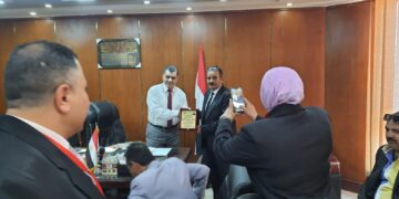 التحالف الوطني لدعم رئيس الجمهورية يكرم وكيل وزارة المالية بالمنيا 1 - جريدة المساء