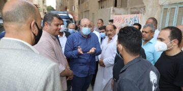 رفع 1200 طن تراكمات ومخلفات ببنى سويف 1 - جريدة المساء