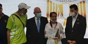 بالصور .. وزير الشباب يكرم أبطال المشروع القومي للموهبة والبطل الأوليمبي بكفر الشيخ 2 - جريدة المساء بالصور .. وزير الشباب يكرم أبطال المشروع القومي للموهبة والبطل الأوليمبي بكفر الشيخ 1 - جريدة المساء