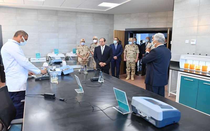 السيسي خلال افتتاح محطة معالجة مياه مصرف "بحر البقر": وقف التعديات على الأراضي الزراعية قضية أمن قومي 19 - جريدة المساء