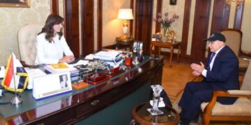 وزيرة الهجرة تبحث مع رئيس اتحاد الكيانات المصرية في أوروبا إمكانية المشاركة في "حياة كريمة 2 - جريدة المساء وزيرة الهجرة تبحث مع رئيس اتحاد الكيانات المصرية في أوروبا إمكانية المشاركة في "حياة كريمة 1 - جريدة المساء