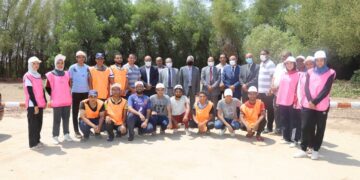 رئيس جامعة جنوب الوادى يتفقد معسكر الجوالة والخدمة العامة 2 - جريدة المساء رئيس جامعة جنوب الوادى يتفقد معسكر الجوالة والخدمة العامة 1 - جريدة المساء
