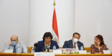 وزيرة الثقافة تطلق فعاليات الاحتفاء بصلاح عبدالصبور في مؤتمر فارس الكلمة 1 - جريدة المساء وزيرة الثقافة