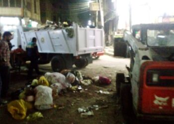 رفع 400 طن قمامة وأتربة .. وصيانة شاملة لكشافات وأعمدة الإنارة بشوارع الدقهلية 20 - جريدة المساء