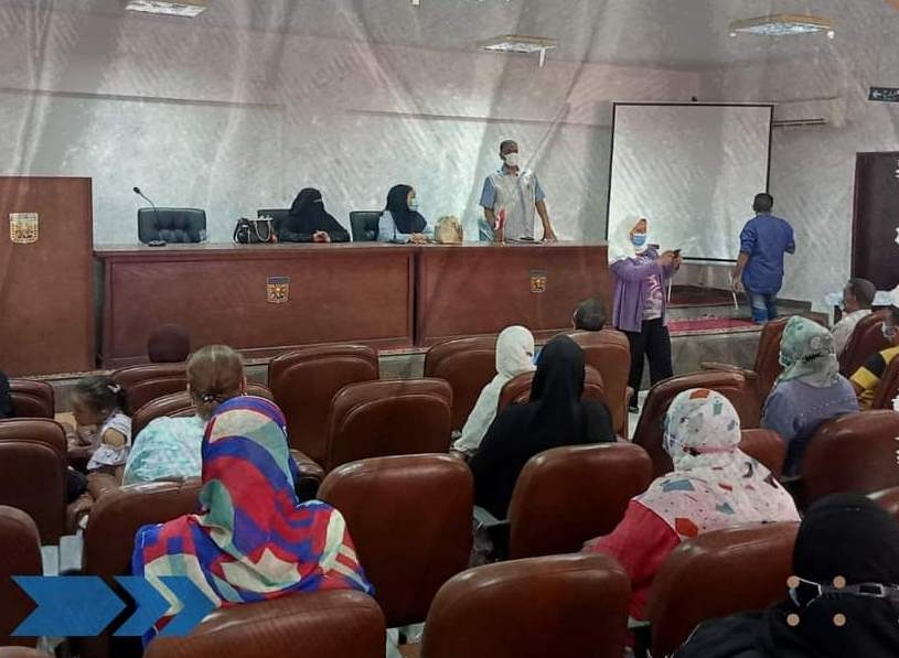 "تطعيم كورونا" .. فى ندوة تثقيفية بمديرية الشباب والرياضة بجنوب سيناء 19 - جريدة المساء "تطعيم كورونا" .. فى ندوة تثقيفية بمديرية الشباب والرياضة بجنوب سيناء 18 - جريدة المساء