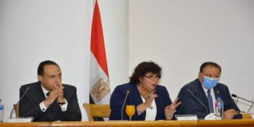 وزيرة الثقافة ترأس اجتماع استكمال الإجراءات التأسيسية للشركة القابضة للاستثمار في الصناعات الثقافية والسينمائية 2 - جريدة المساء وزيرة الثقافة ترأس اجتماع استكمال الإجراءات التأسيسية للشركة القابضة للاستثمار في الصناعات الثقافية والسينمائية 1 - جريدة المساء