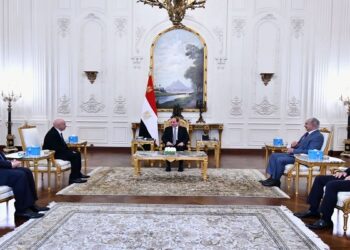 السيسي خلال استقباله عقيلة وحفتر : جهود مصر مستمرة  لدعم وحدة المؤسسات الوطنية الليبية 31 - جريدة المساء