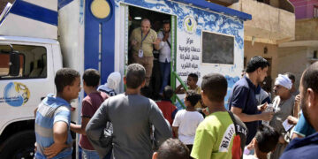 القافلة المائية تصل روافع العيساوية بسوهاج 1 - جريدة المساء