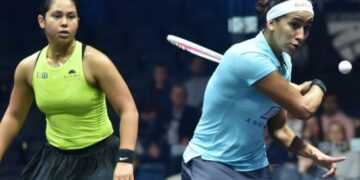 سلمى هاني وعلي فرج في نهائي بطولة وراكل نت للاسكواش بامريكا 1 - جريدة المساء