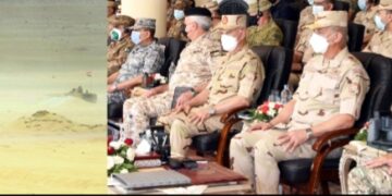 وزير الدفاع يشهد تنفيذ المرحلة الختامية لفاعليات التدريب المشترك "النجم الساطع  2021" بالذخيرة الحية 1 - جريدة المساء