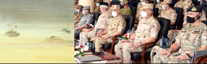 وزير الدفاع يشهد تنفيذ المرحلة الختامية لفاعليات التدريب المشترك "النجم الساطع  2021" بالذخيرة الحية 19 - جريدة المساء