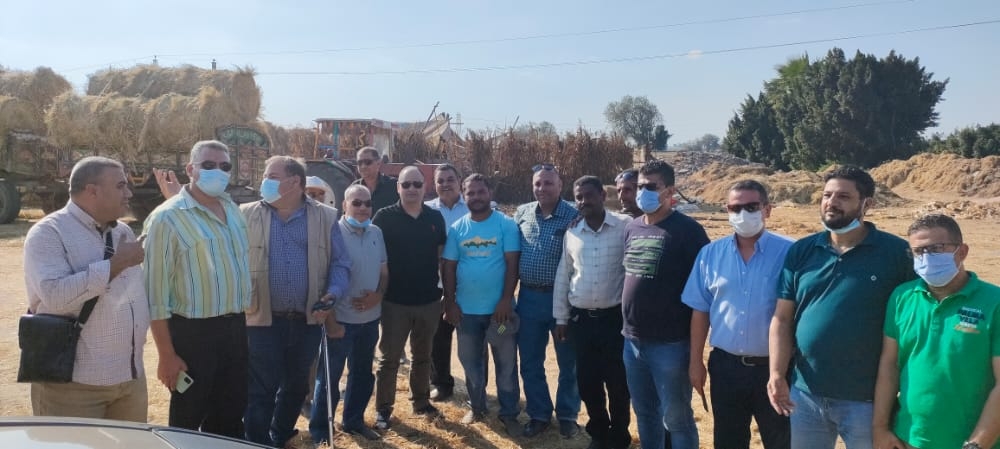 رئيس جهاز شئون البيئة يتفقد منظومة جمع وتدوير قش الأرز بالغربية وكفر الشيخ 19 - جريدة المساء