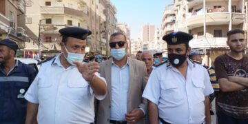 887 مخالفة في حملة مكبرة لرفع الإشغالات بدسوق 1 - جريدة المساء