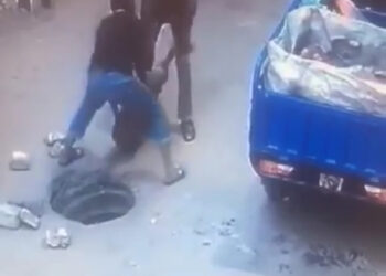 القبض على لصوص أغطية بالوعات الصرف الصحي بسوهاج 17 - جريدة المساء
