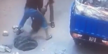 القبض على لصوص أغطية بالوعات الصرف الصحي بسوهاج 1 - جريدة المساء