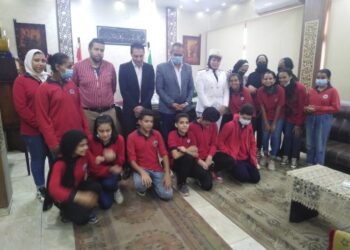 وفد من مدرسة زويل للغات في زيارة الاماكن الشرطية بالقليوبية 24 - جريدة المساء