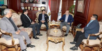  محافظ بني سويف يستقبل وزير الشباب والرياضة  لافتتاح وتفقد عدد من المنشآت والفعاليات الرياضية 1 - جريدة المساء