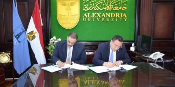 اتفاقية تعاون بين جامعة الاسكندرية وشركة دولية في مجال النظم والمعلومات الجغرافية 2 - جريدة المساء اتفاقية تعاون بين جامعة الاسكندرية وشركة دولية في مجال النظم والمعلومات الجغرافية 1 - جريدة المساء