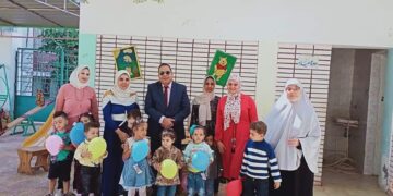 عميد كليتي التربية والتربية للطفولة المبكرة يفتتح مركز الخدمه العامه لرعاية الطفولة  بعد فتره توقف لنشاطه لاسباب كورونا 1 - جريدة المساء