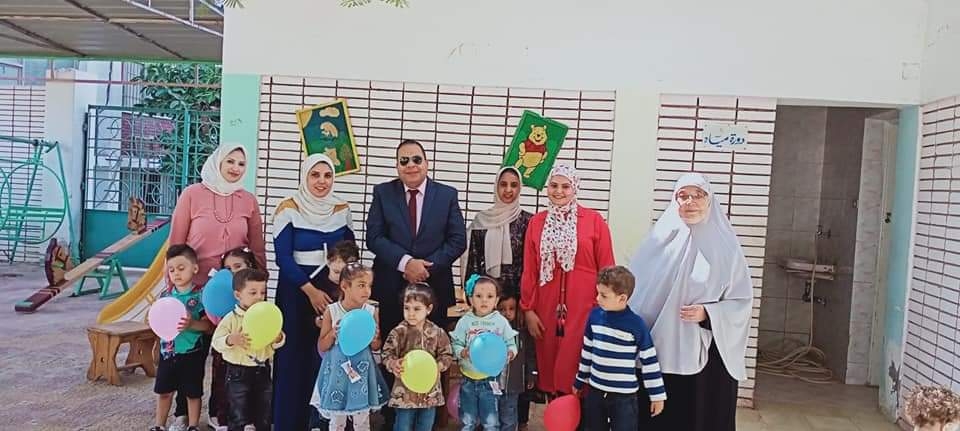 عميد كليتي التربية والتربية للطفولة المبكرة يفتتح مركز الخدمه العامه لرعاية الطفولة  بعد فتره توقف لنشاطه لاسباب كورونا 19 - جريدة المساء