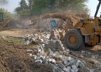 إزالة 473 حالة تعد على أملاك الدولة ببني سويف 23 - جريدة المساء