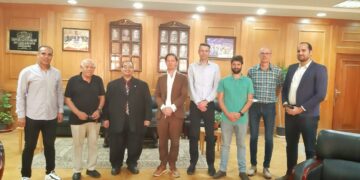 جامعة كفرالشيخ تبحث التغيرات المناخية مع وفد هولندى 2 - جريدة المساء جامعة كفرالشيخ تبحث التغيرات المناخية مع وفد هولندى 1 - جريدة المساء