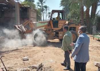 إزالة 41 حالة تعد على أراض زراعية وأملاك الدولة بأسيوط 28 - جريدة المساء