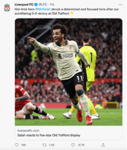 ليفربول يحتفل بـ"الملك مو":"هذا عالم صلاح ونحن نعيش فيه" "صور" 26 - جريدة المساء ليفربول يحتفل بـ"الملك مو":"هذا عالم صلاح ونحن نعيش فيه" "صور" 25 - جريدة المساء