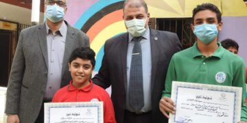 تكريم الطلاب الفائزين في مسابقة الربوت والتحديات الدولية بمدرسة دار التربية للغات بالمنوفية 2 - جريدة المساء تكريم الطلاب الفائزين في مسابقة الربوت والتحديات الدولية بمدرسة دار التربية للغات بالمنوفية 1 - جريدة المساء