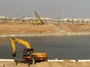 مسؤولو «الإسكان» يتابعون تنفيذ مشروعات العاصمة الإدارية الجديدة 17 - جريدة المساء