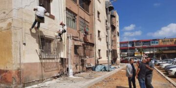 تطوير وتجميل شارع ٢٣ ديسمبر بحى المناخ ببورسعيد 2 - جريدة المساء تطوير وتجميل شارع ٢٣ ديسمبر بحى المناخ ببورسعيد 1 - جريدة المساء