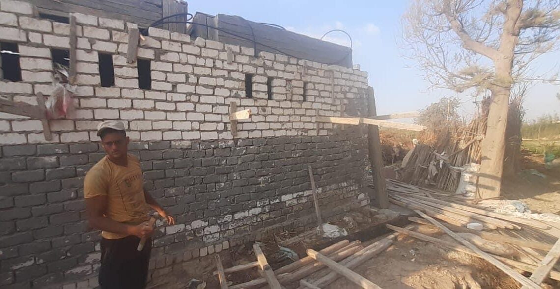 وقف اعمال بناء مخالف في المهد بقريتين بحي العامرية ثان 19 - جريدة المساء