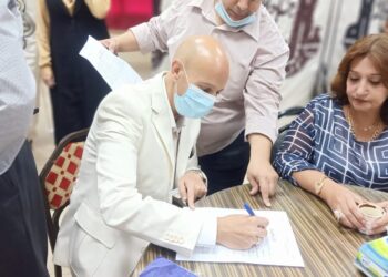 وكيل وزارة الصحة بالشرقية يشارك في انتخابات نقابة الأطباء الفرعية 21 - جريدة المساء