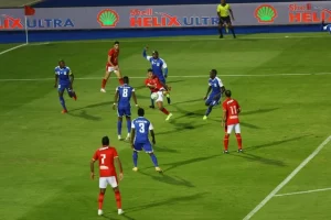 الأهلى يكشر عن أنيابه ويفترس "الحرس" بـ"نص دستة أهداف" ويتأهل 49 - جريدة المساء